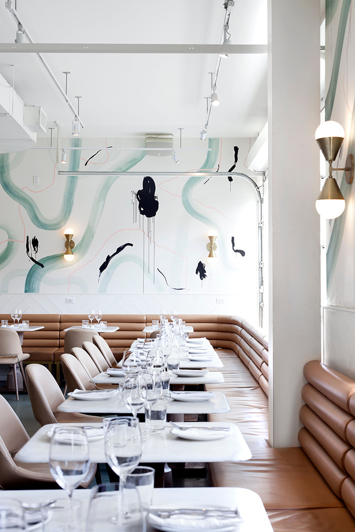 la palma restaurant in toronto by designer studio marlowe, krista jahnke photography